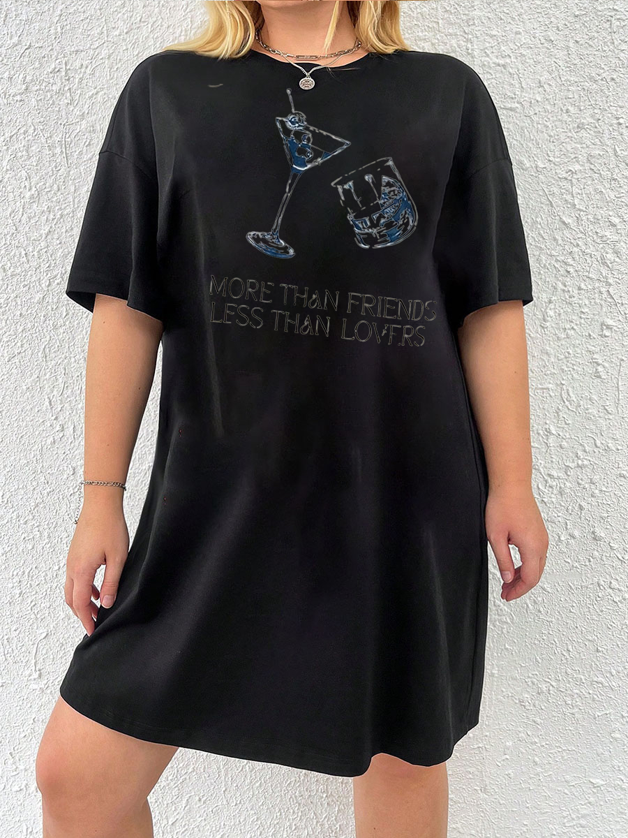 More Than Friends Tee Dress