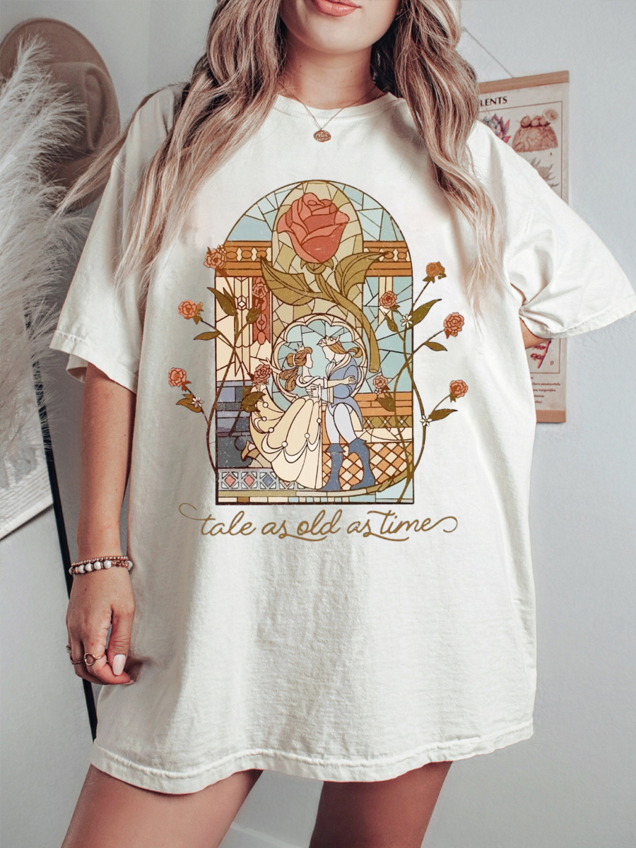Vintage A Tale As Old As Time T Shirt