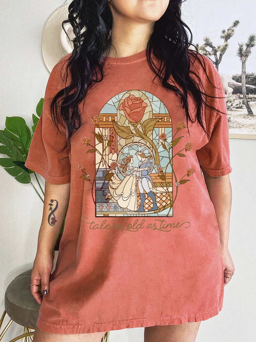 Vintage A Tale As Old As Time T Shirt