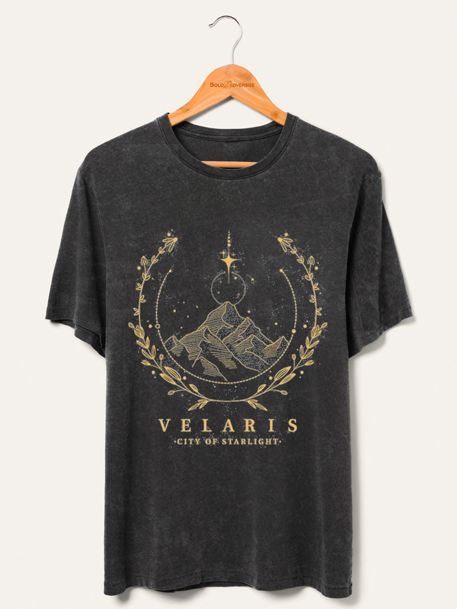 Vintage Style Velaris Washed T-Shirt