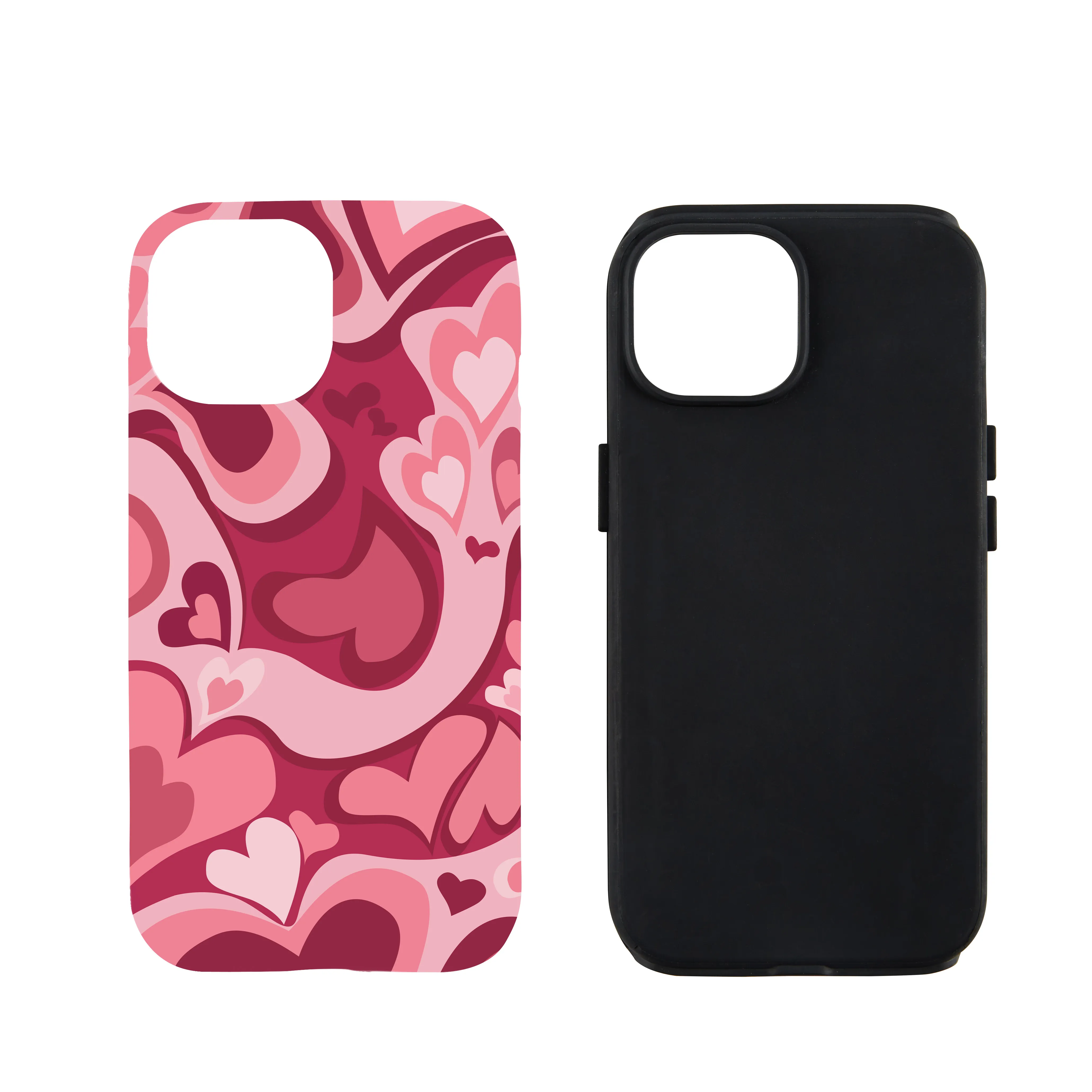 Pink Melting Heart Phone Case