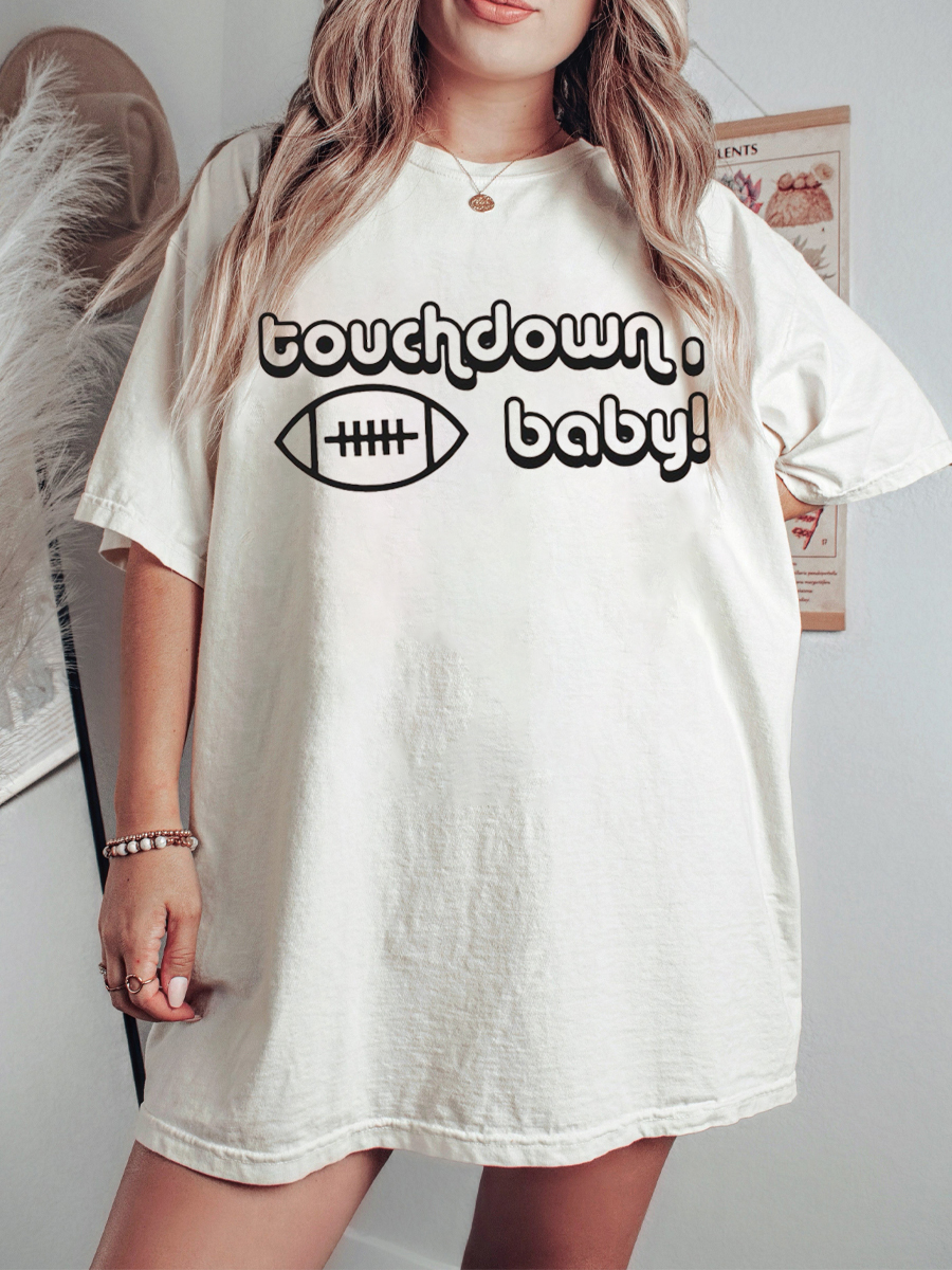 Vintage Touchdown Baby Shirt 