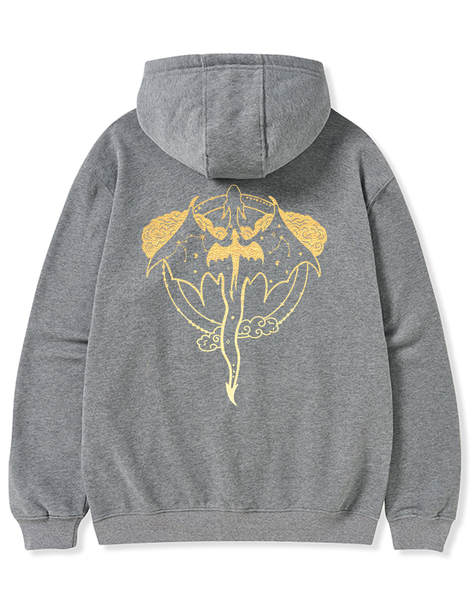 Celestial Tairn And Andarna Book Zip Hoodie