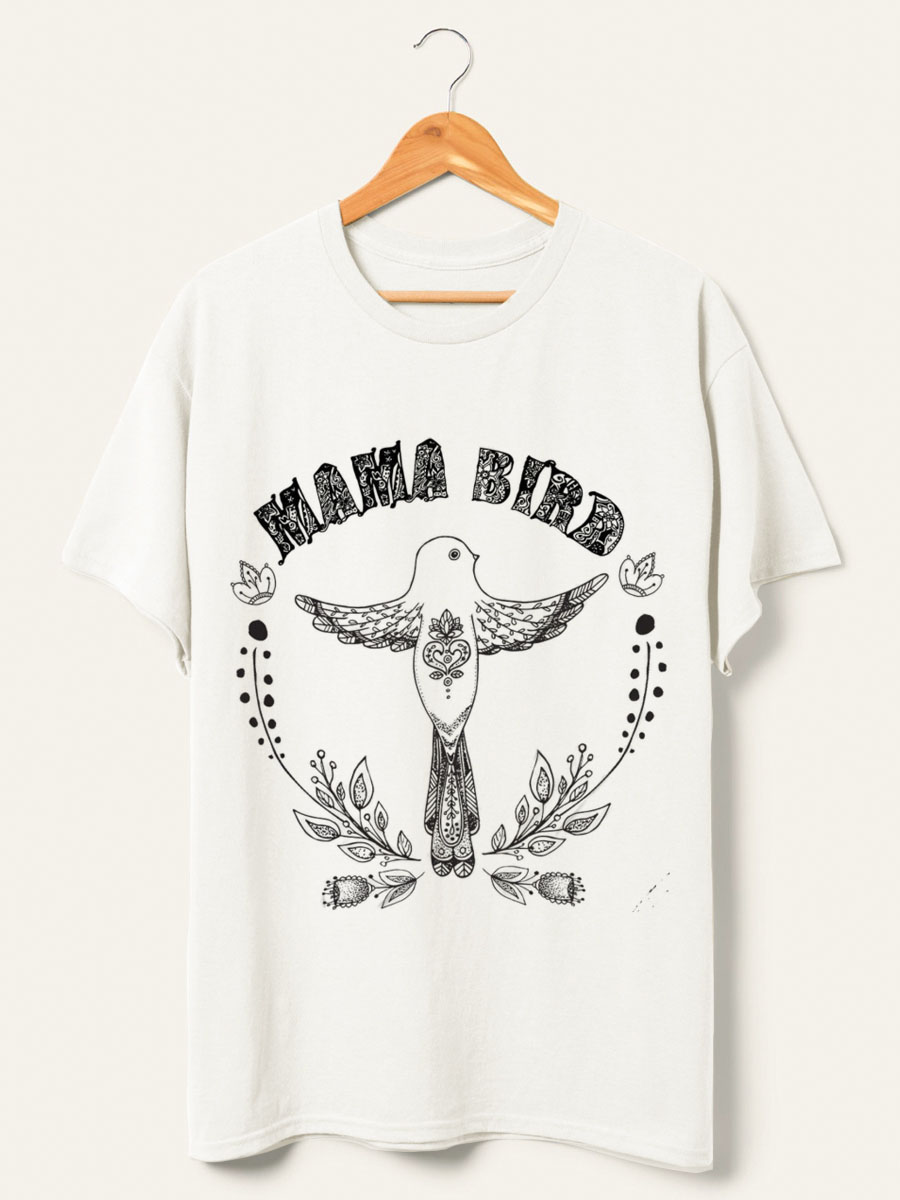Vintage Mama Bird Shirt