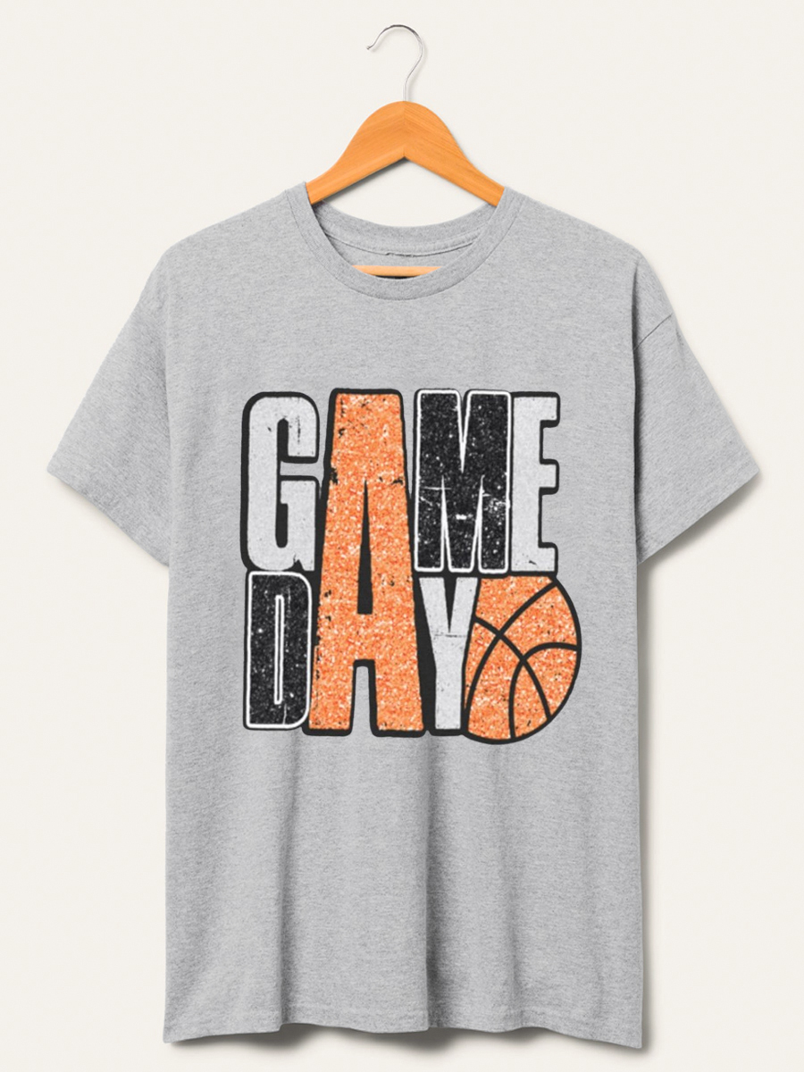 Vintage Game Day Basketball Tee