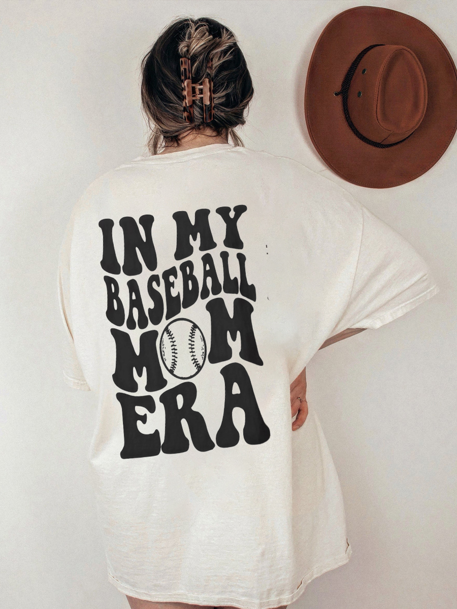 Baseball Mom Era Tee 