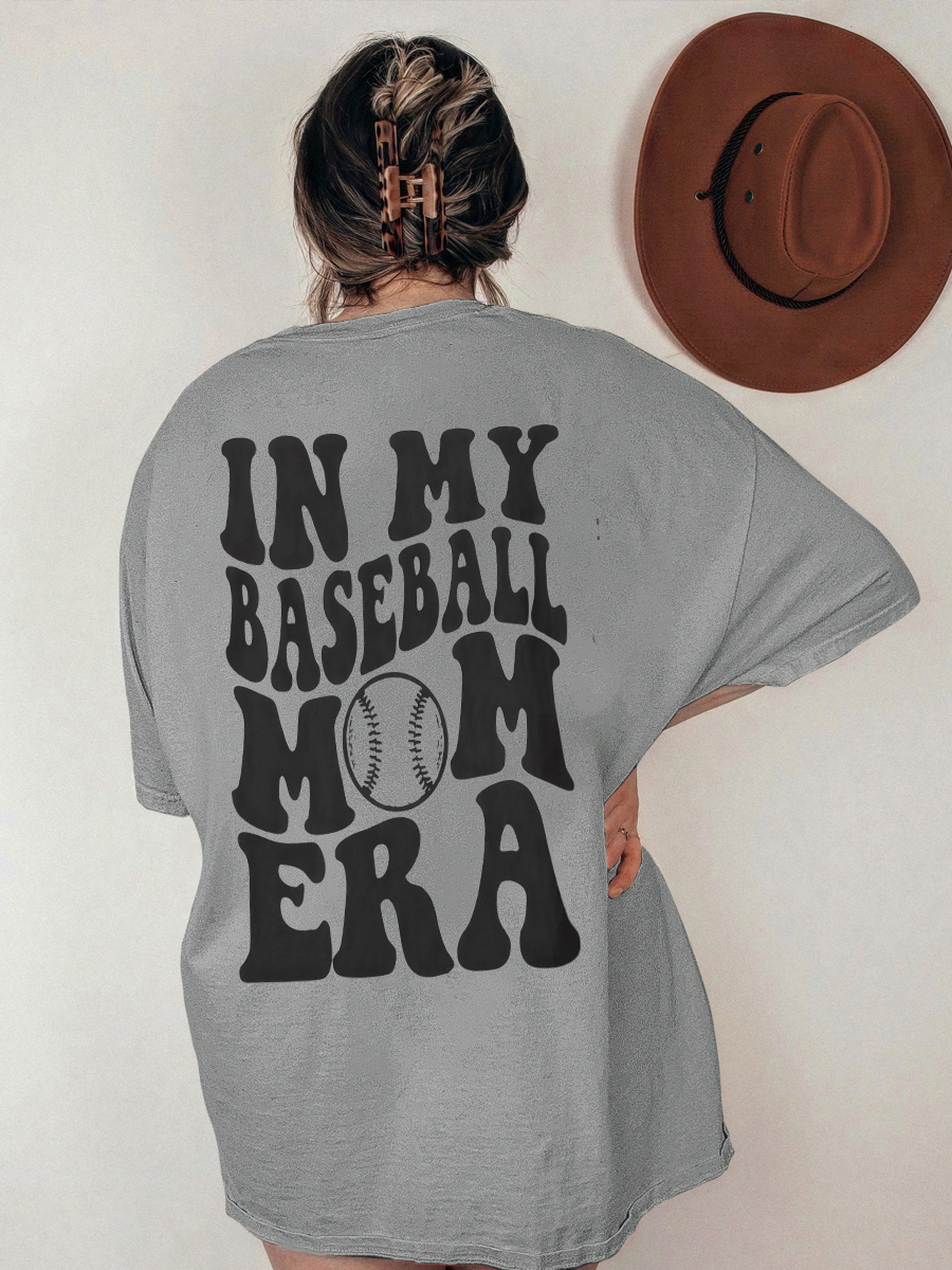 Baseball Mom Era Tee 