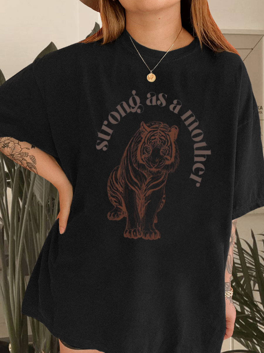 Vintage Strong As A Mother Tee