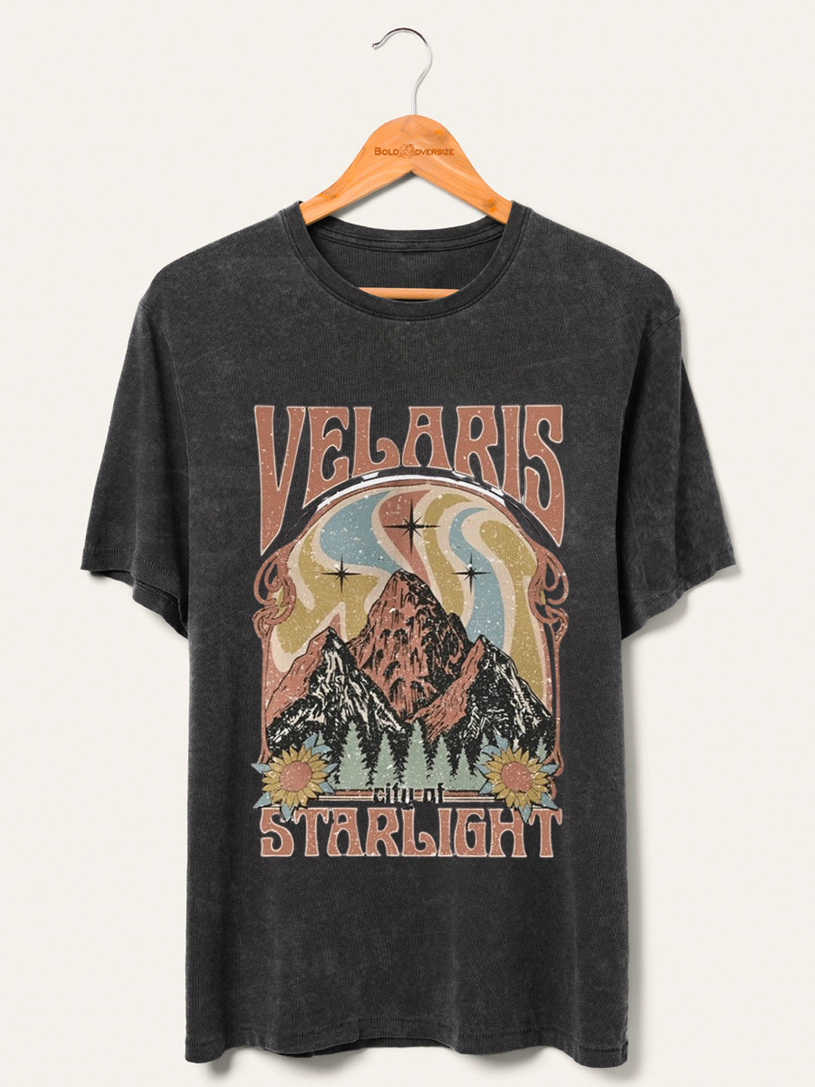 Velaris City Of Starlight Vintage Washed T-Shirt