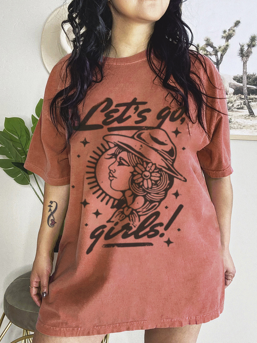Vintage Lets Go Girls T-Shirt