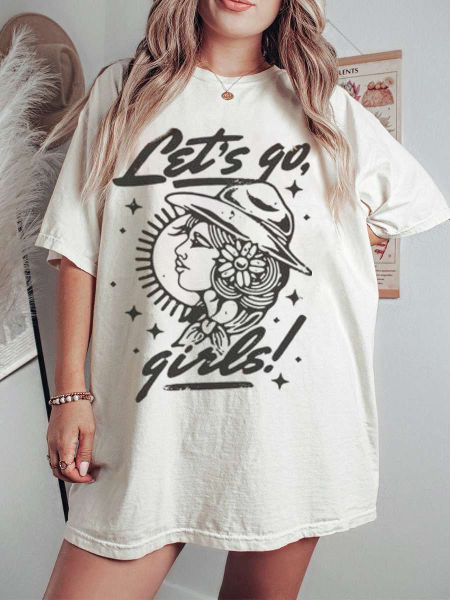 Vintage Lets Go Girls T-Shirt