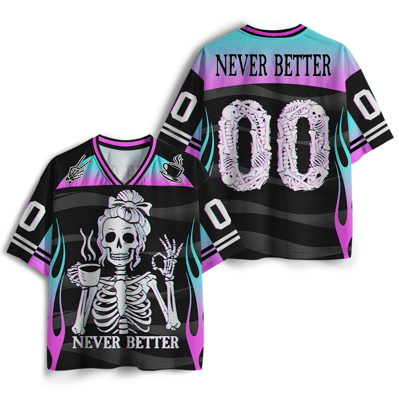 Vintage Never Better Mesh Jersey