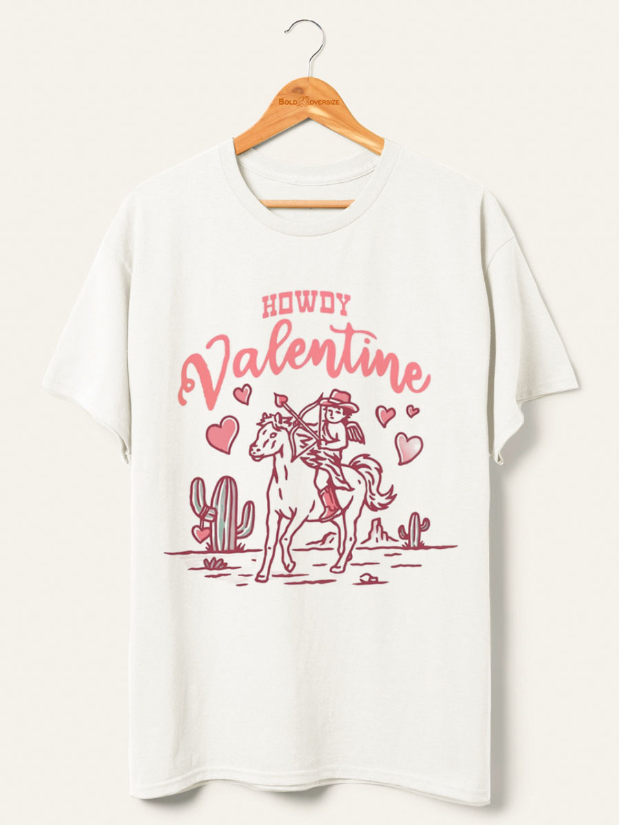 Vintage "Howdy Valentine " T Shirt 