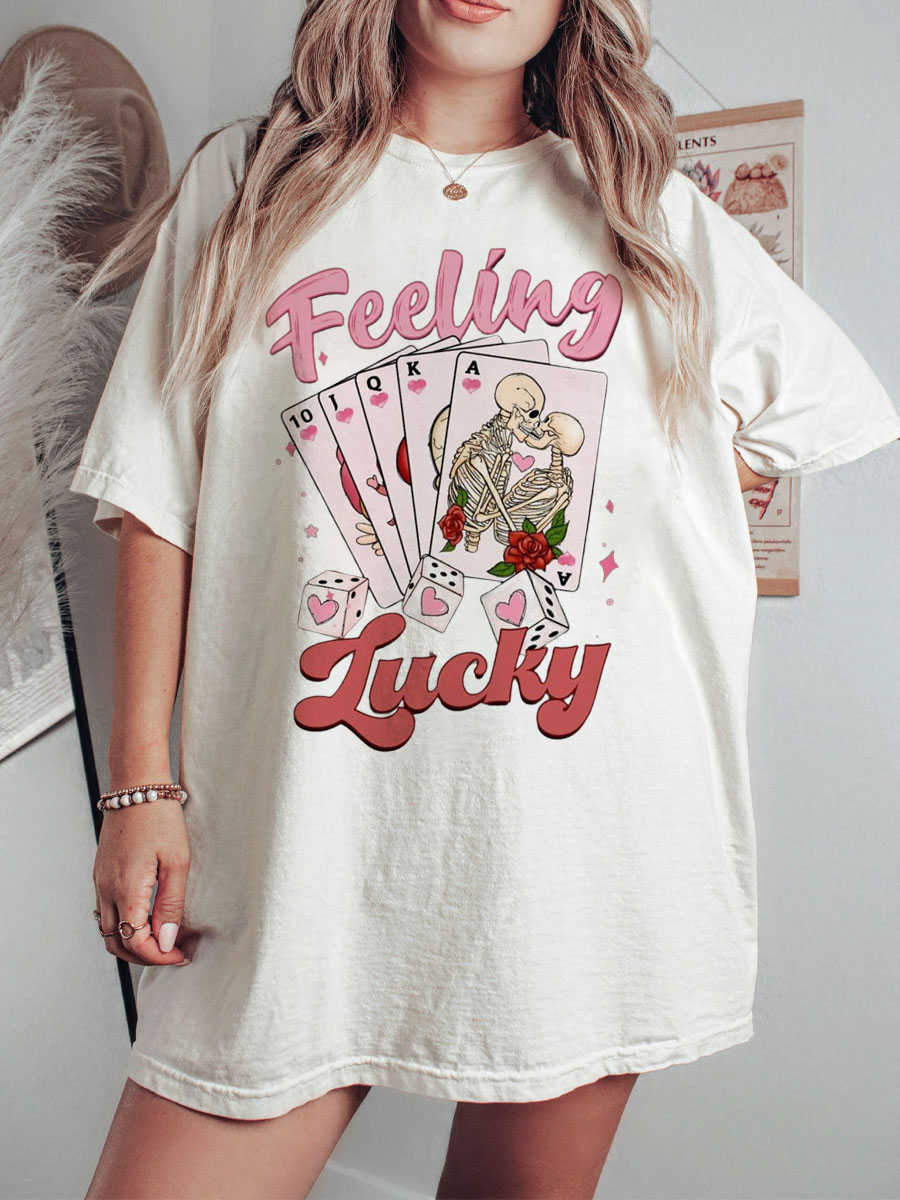 Vintage Feeling Lucky Tee