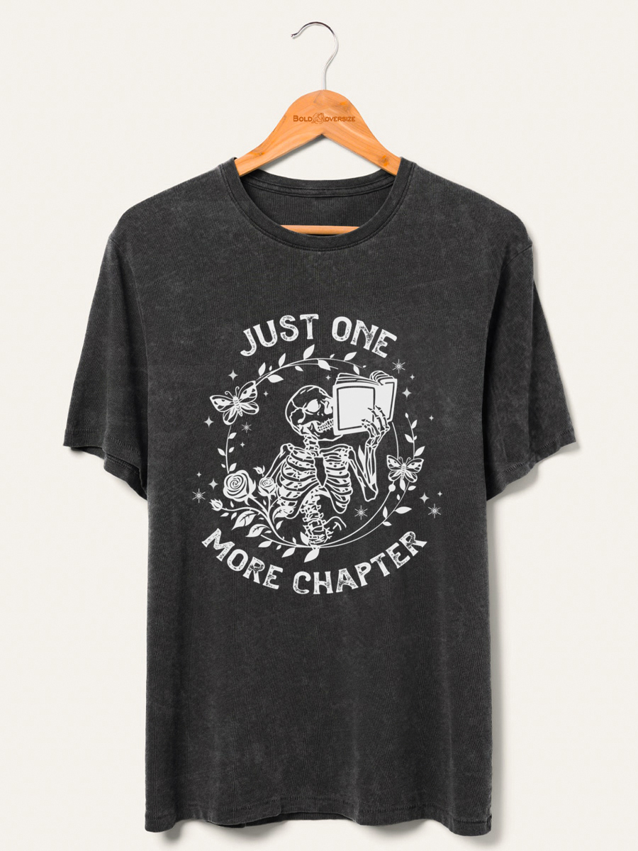 Vintage Funny Reading Washed T-Shirt