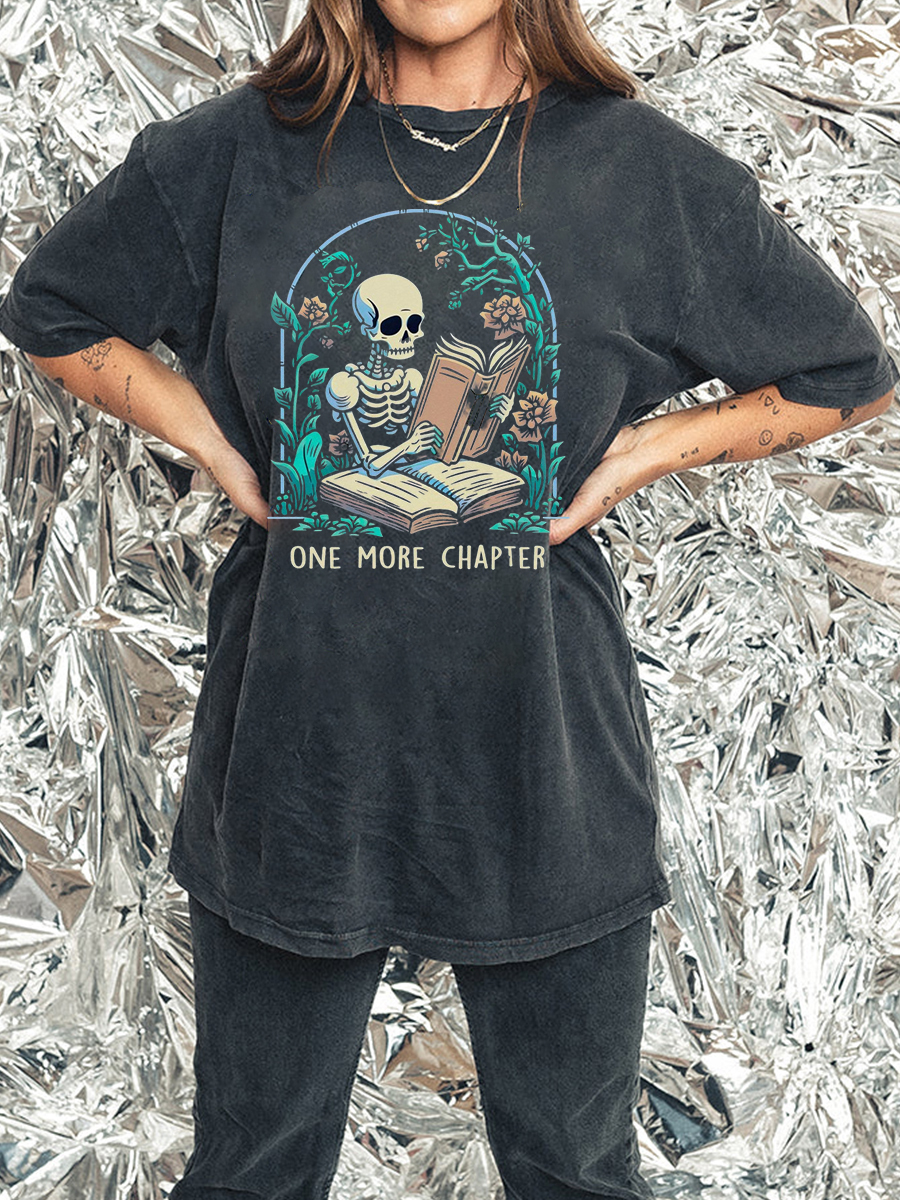 Vintage One More Chapter Washed T-Shirt