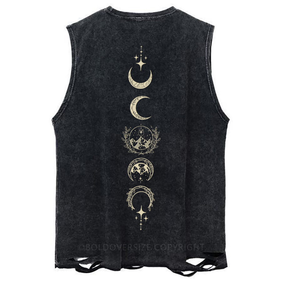 Vintage The Night Court Novel Washed Tank