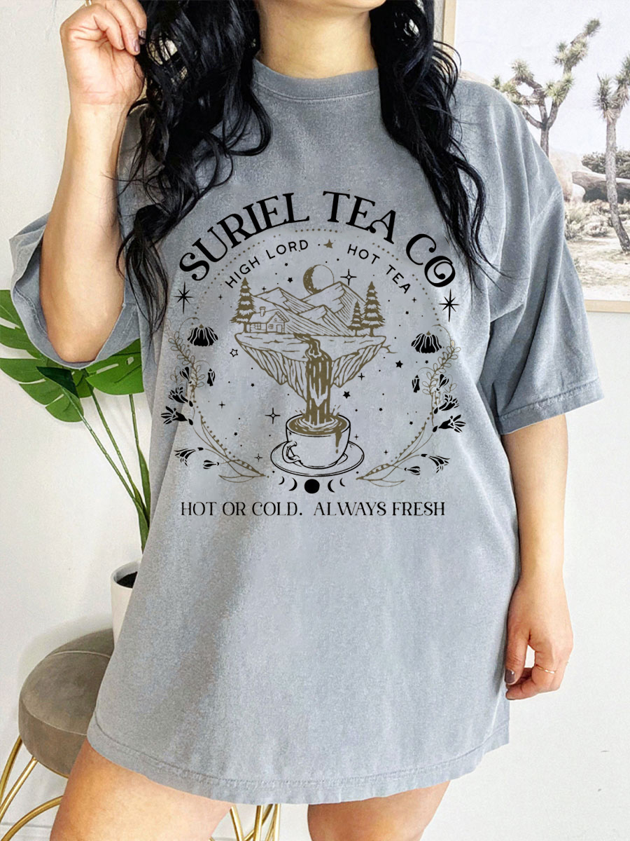 Vintage Retro Suriel Tea Co T-Shirt