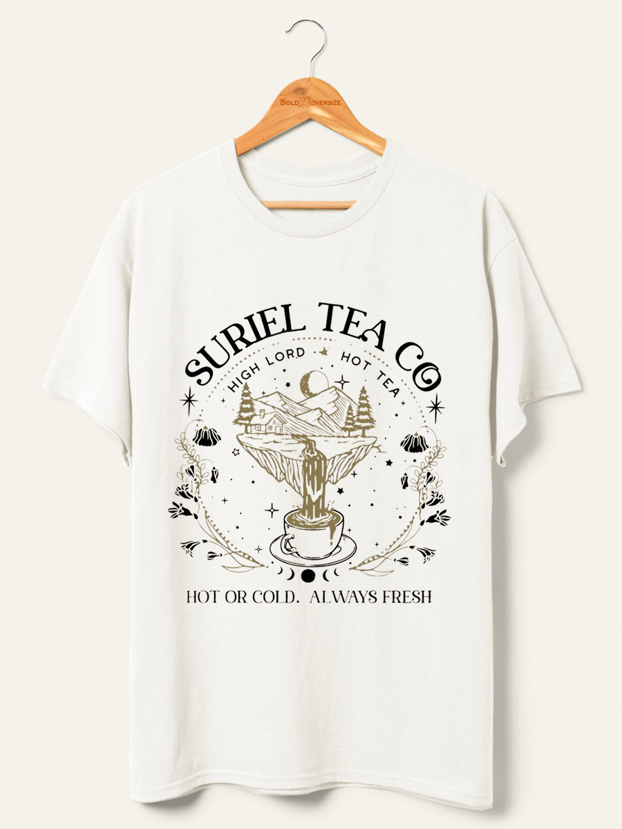 Vintage Retro Suriel Tea Co T-Shirt