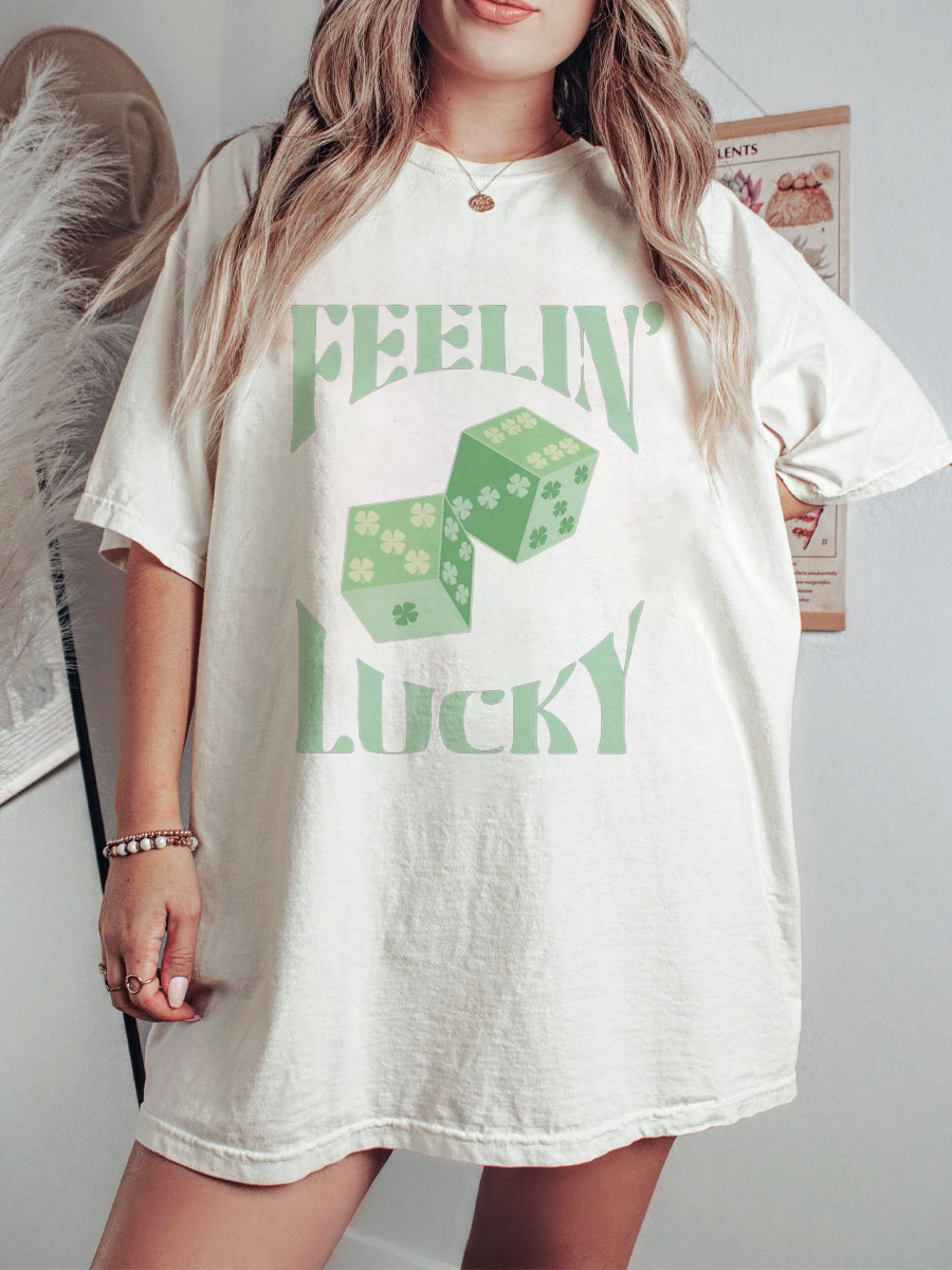 Vintage Feelin' Lucky St Pats Day Unisex Shirt
