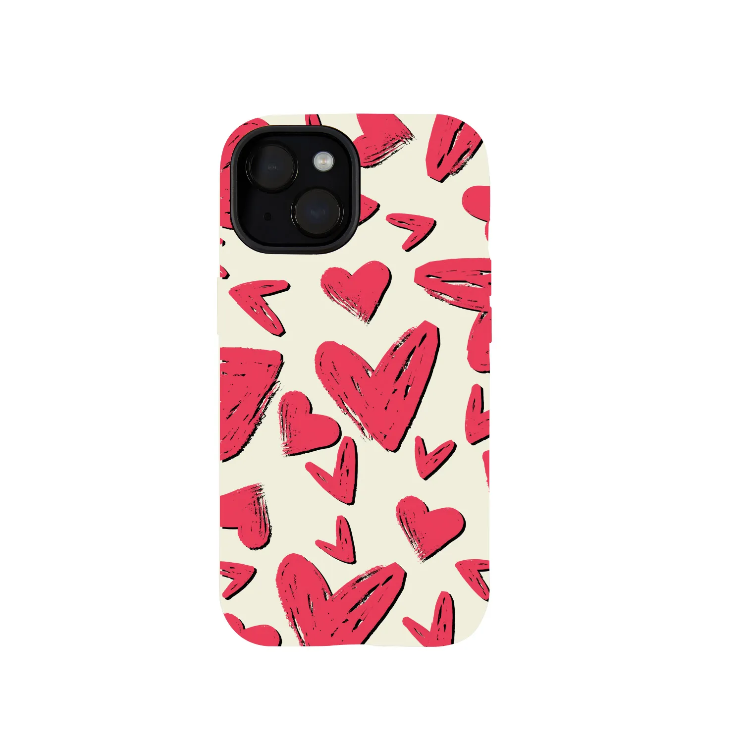 Red Love Graffiti  Phone Case