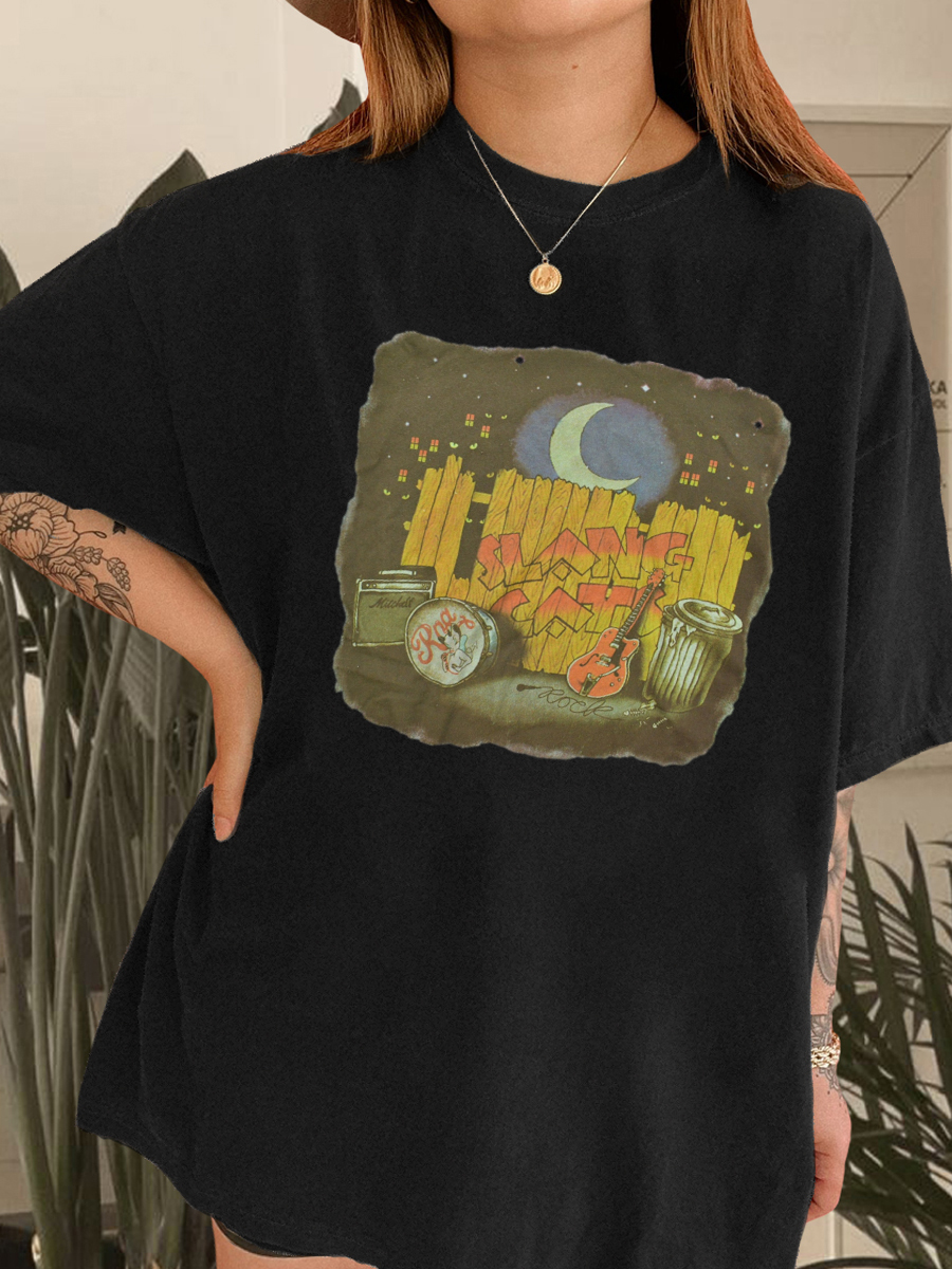 Vintage Vintage 1970S Slang Cats Shirt 