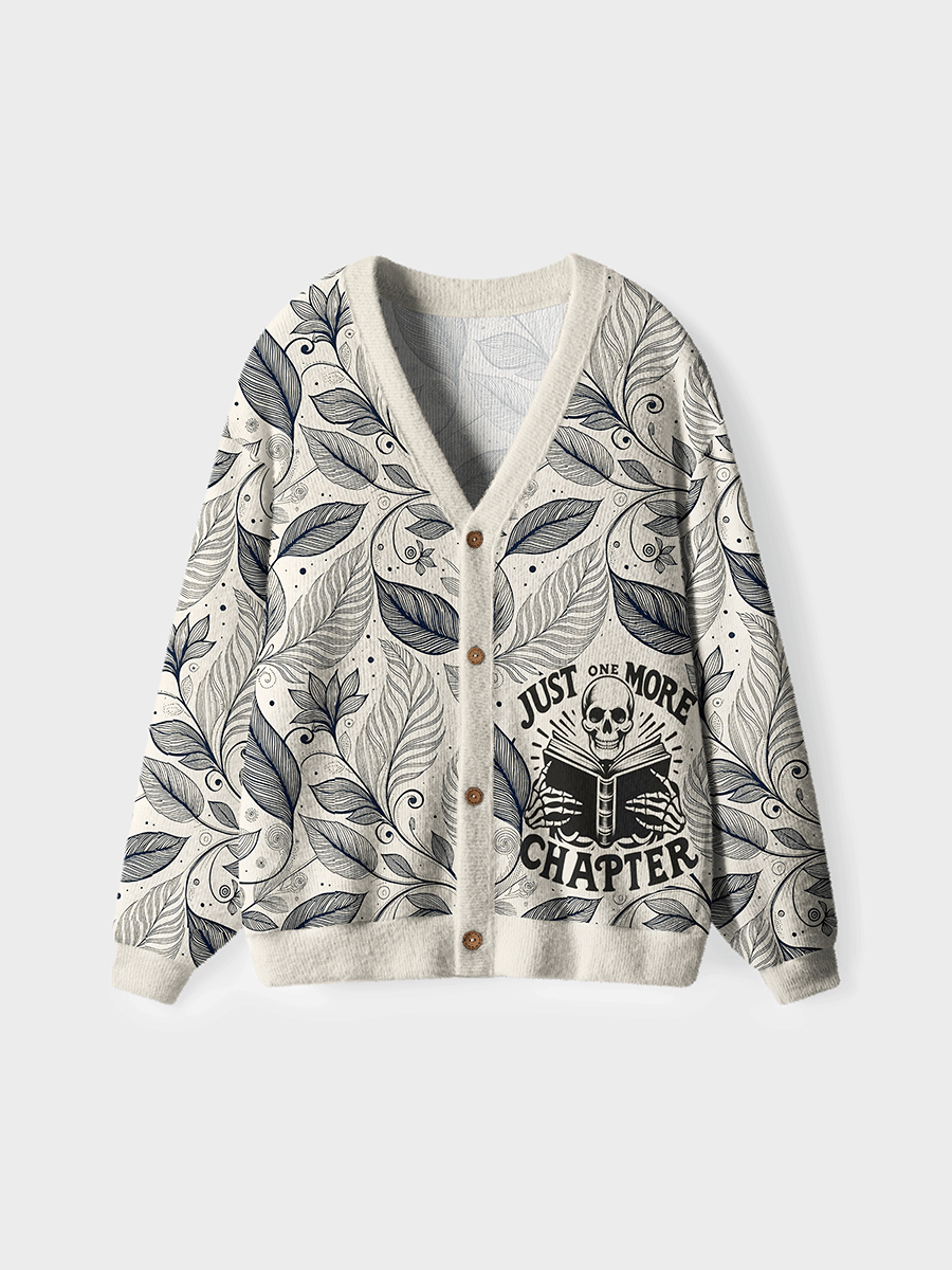 Vintage One More Chapter Novel Cardigan Sweaters