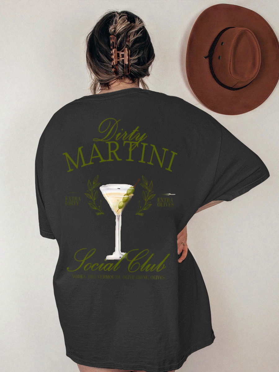 Vintage Dirty Martini Tee