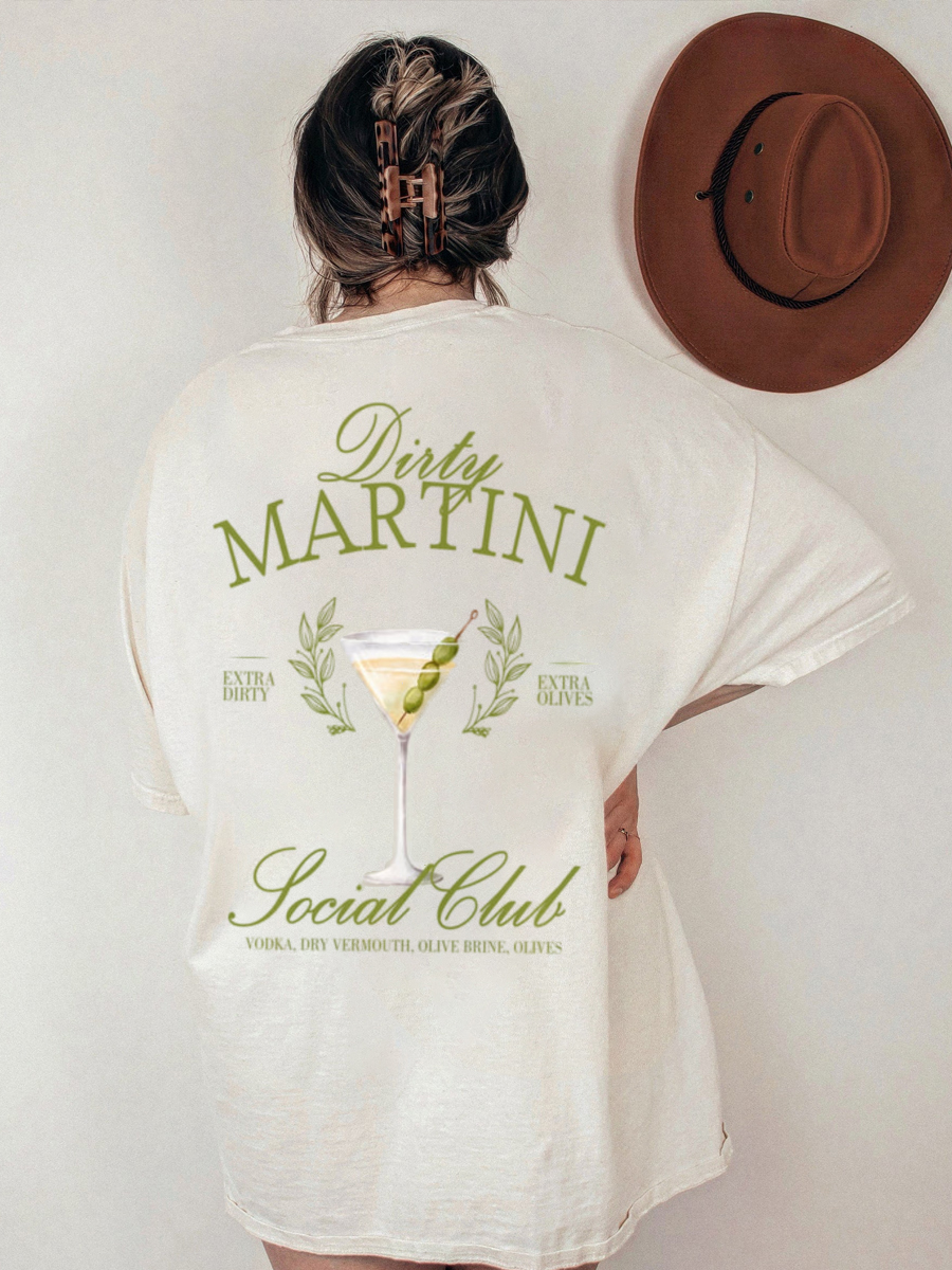 Vintage Dirty Martini Tee