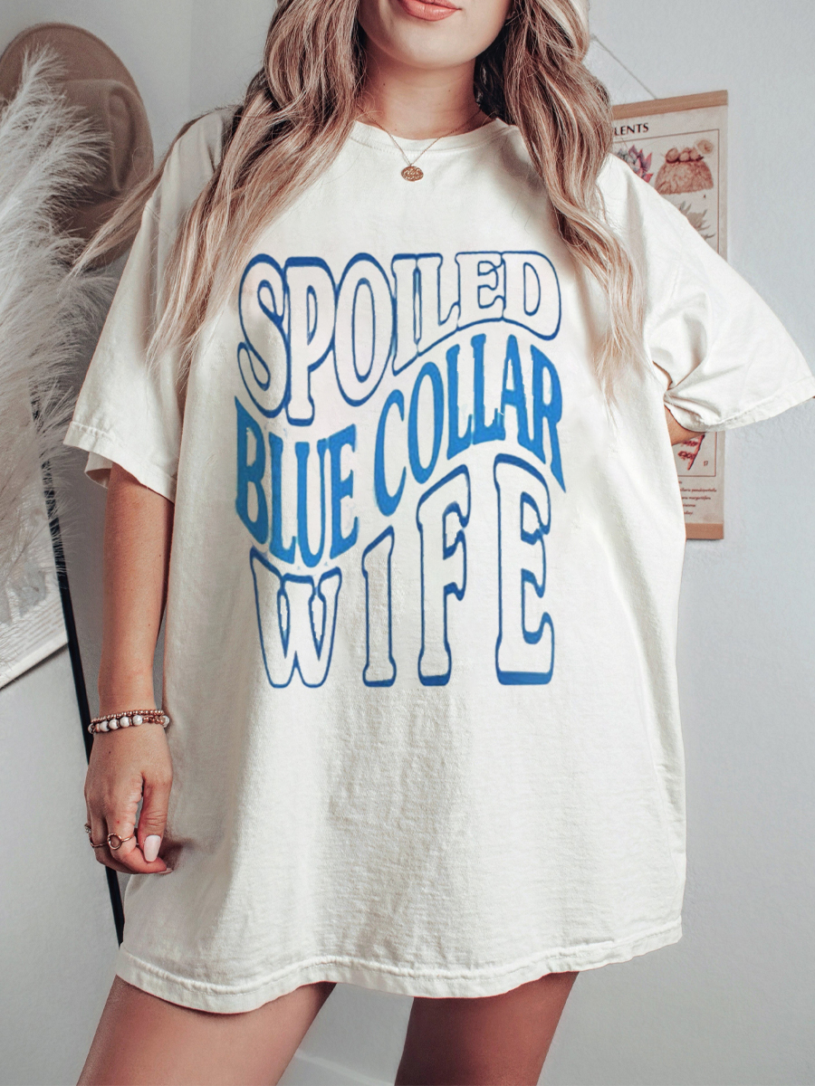 Vintage Blue Collar Wife Shirt 