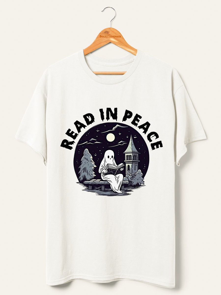 Vintage Read In Peace Shirt 