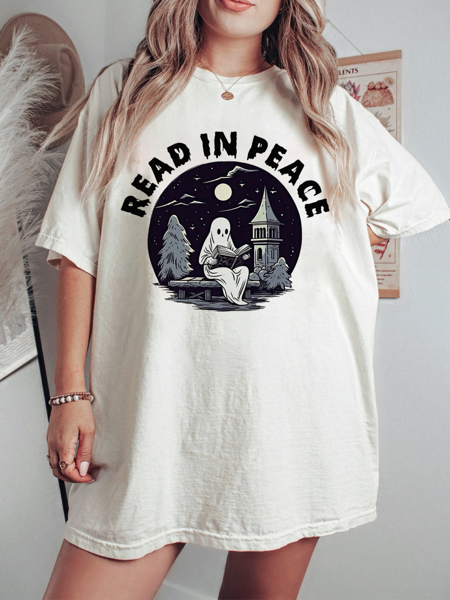 Vintage Read In Peace Shirt 