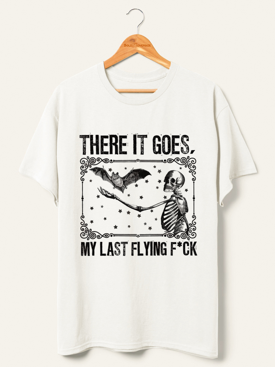 Vintage Funny Skeleton Shirt 