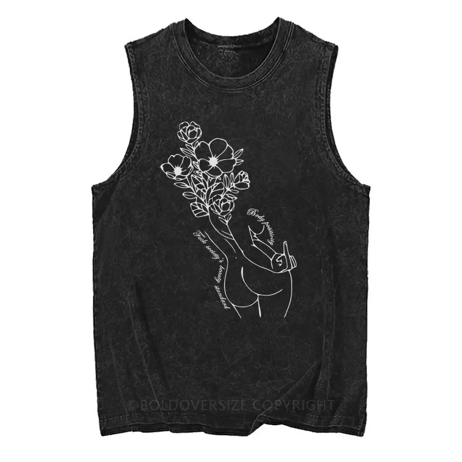 Vintage Fuck Society'S Beauty Standard Washed Tank