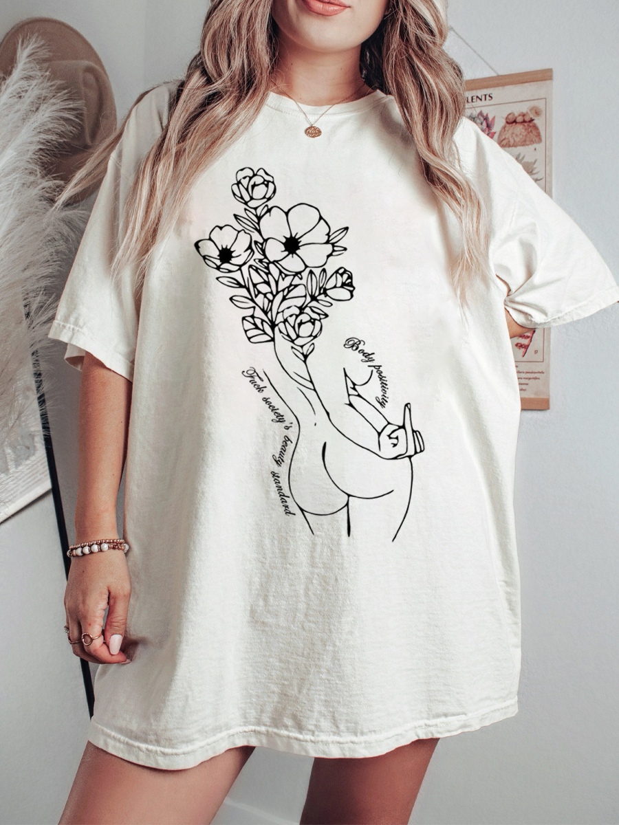 Vintage Fuck Society'S Beauty Standard Shirt 