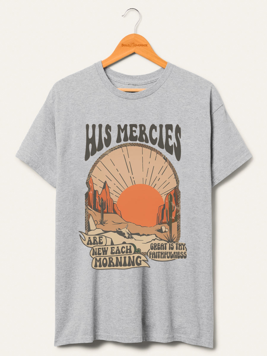 Vintage His Mercies Shirt 