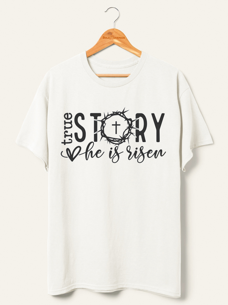 Vintage True Story Easter T-Shirt 