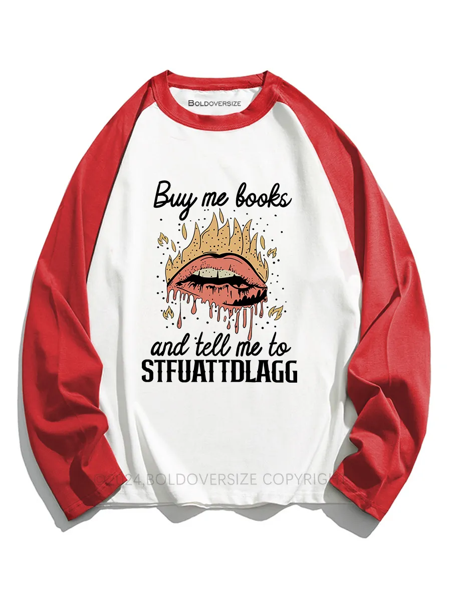Vintage Smut Music Raglan Long Sleeve T-Shirt