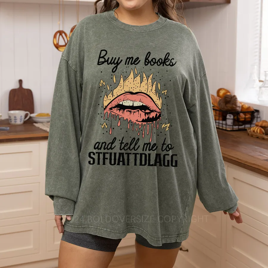 Vintage Smut Music Washed Long Sleeve Shirt