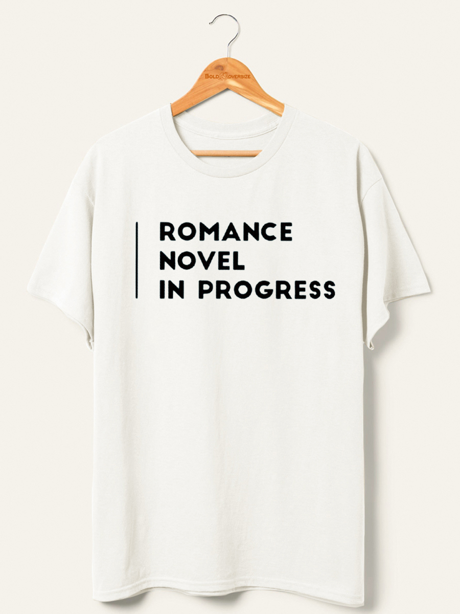 Vintage Romance Novel In Progress Novel Shirt