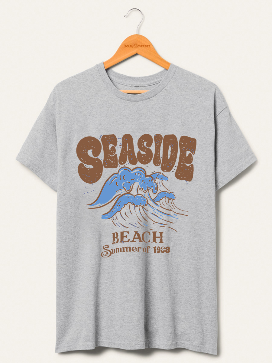 Vintage Seaside Beach Summer Of 1989 Regular Tee