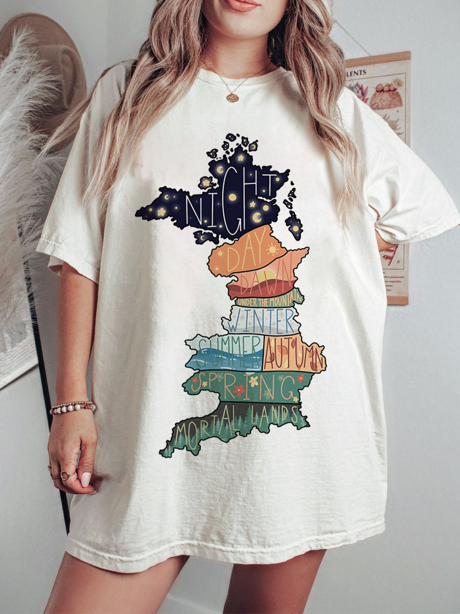 Vintage Prythian Map Tee