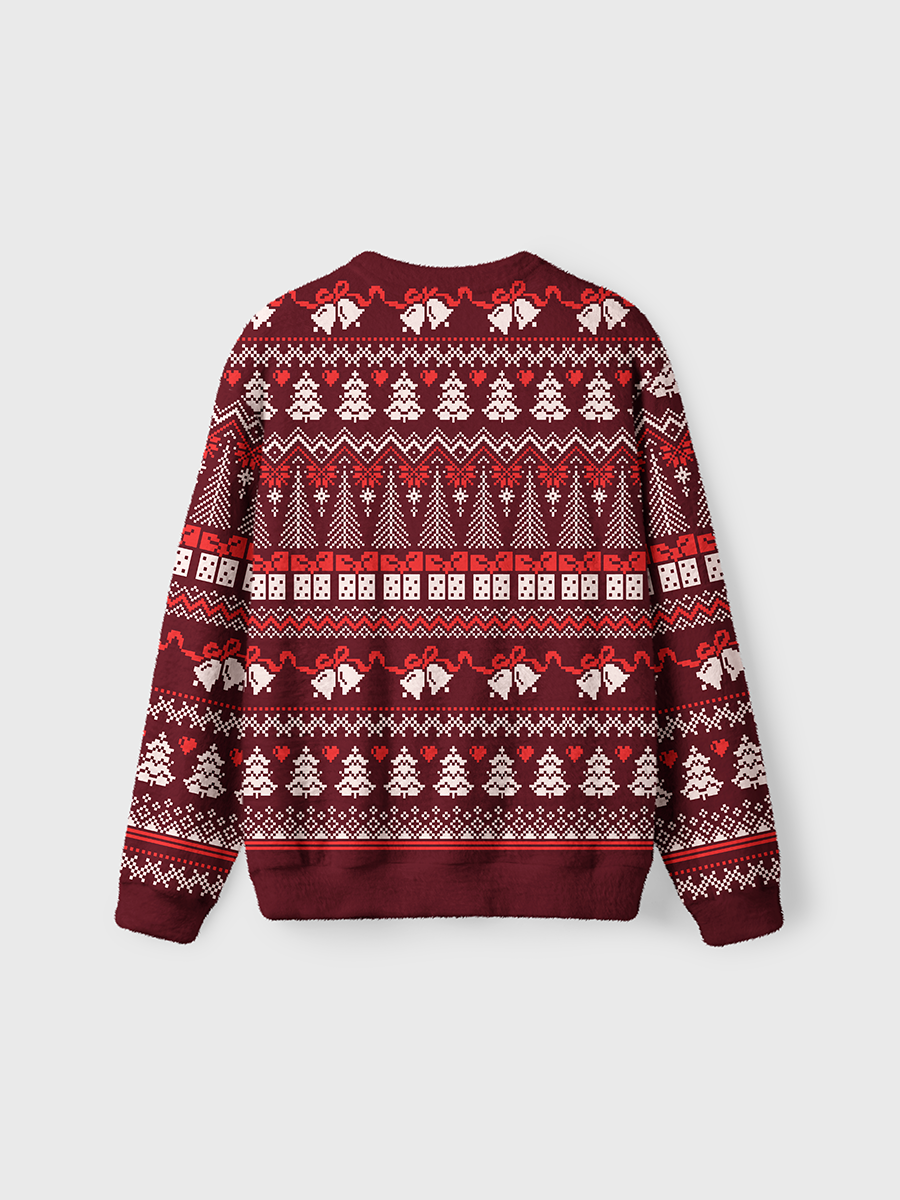 Vintage Black Cat Ugly Sweater