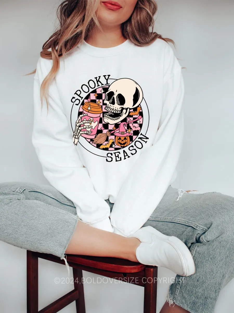 Vintage Spooky Season Sweatshirt
