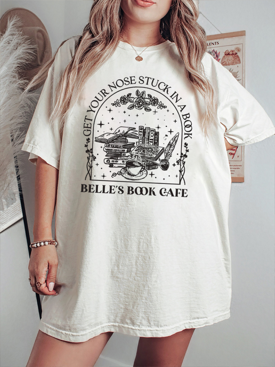Vintage Tale As Old As Time Book Shop T-Shirt