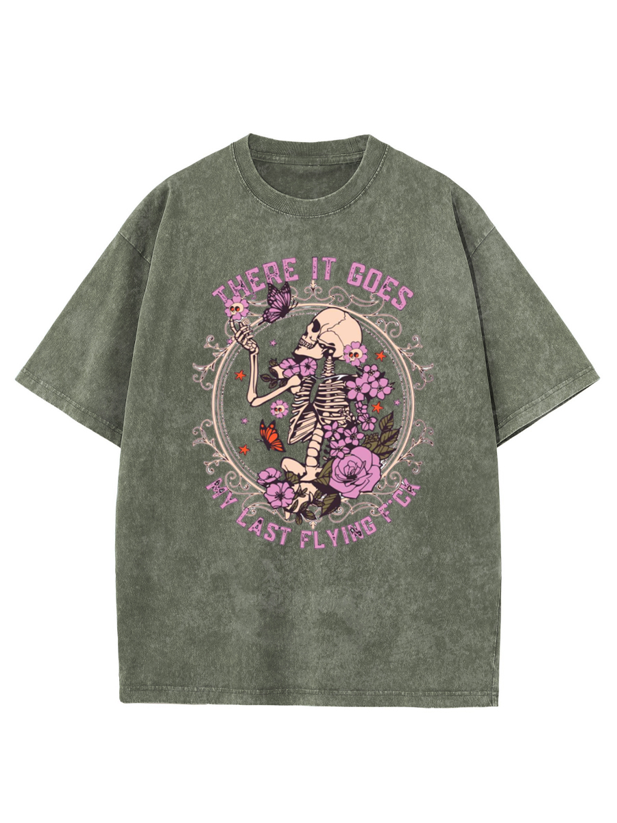 Vintage There It Goes My Last Flying Washed T-Shirt