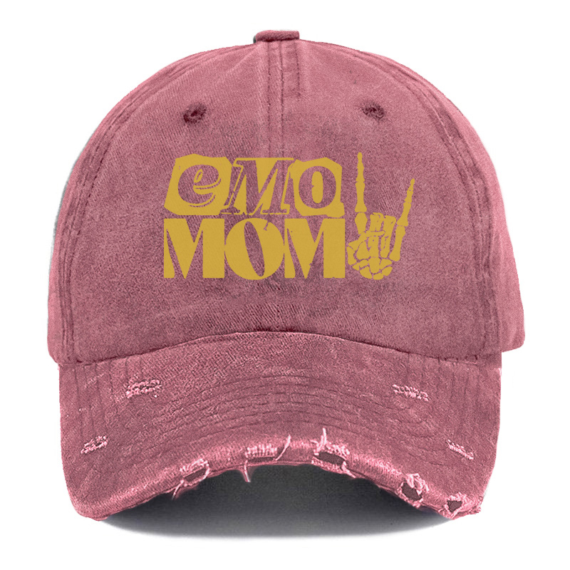 Vintage Emo Moms Club Washed Cap