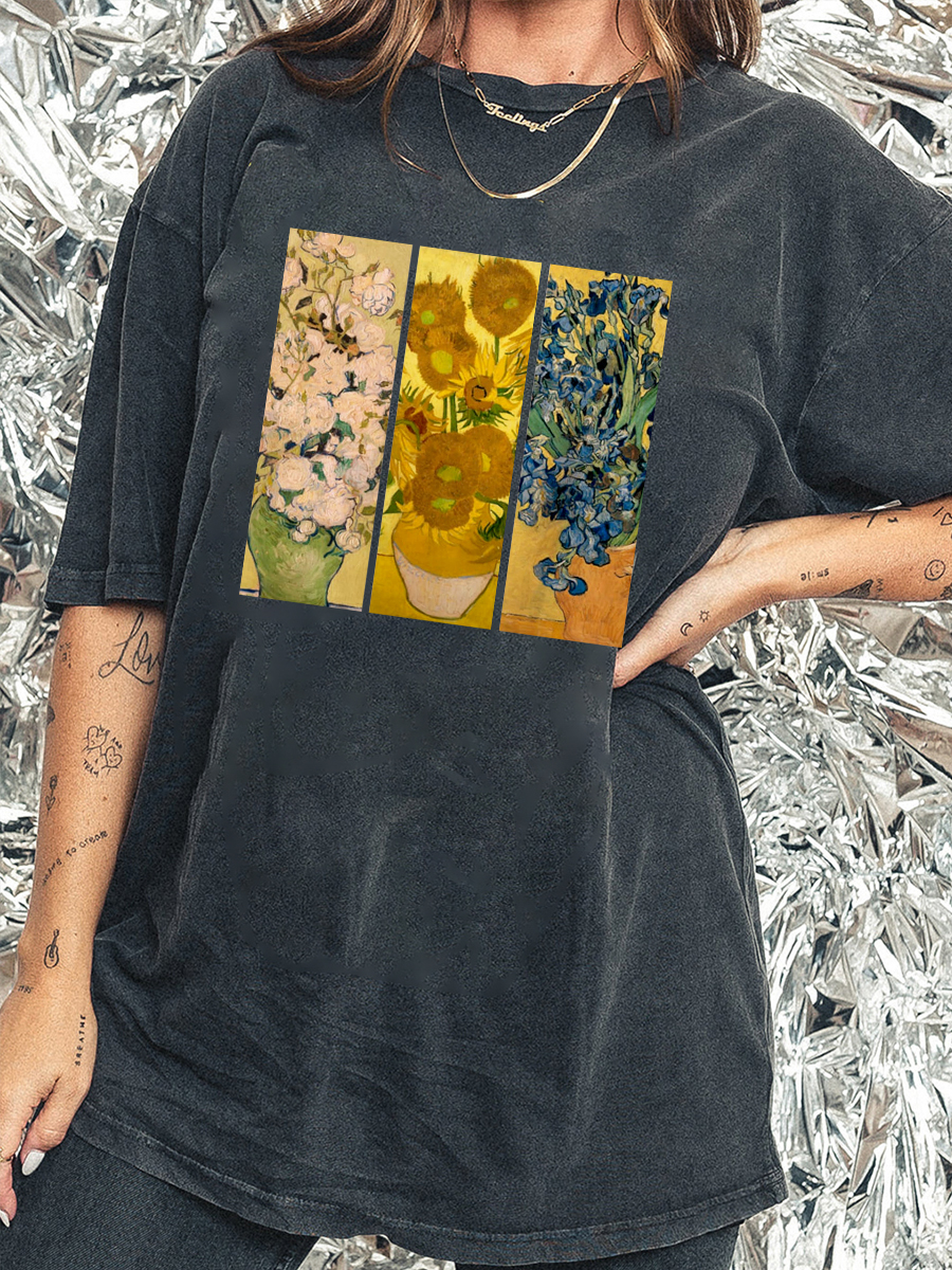 Vintage Van Gogh Washed T-Shirt