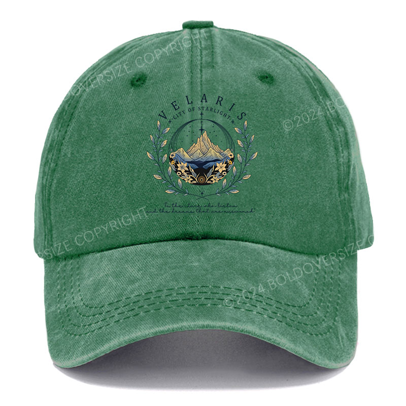 Vintage He Night Court Velaris City Of Starlight Novel Washed Cap