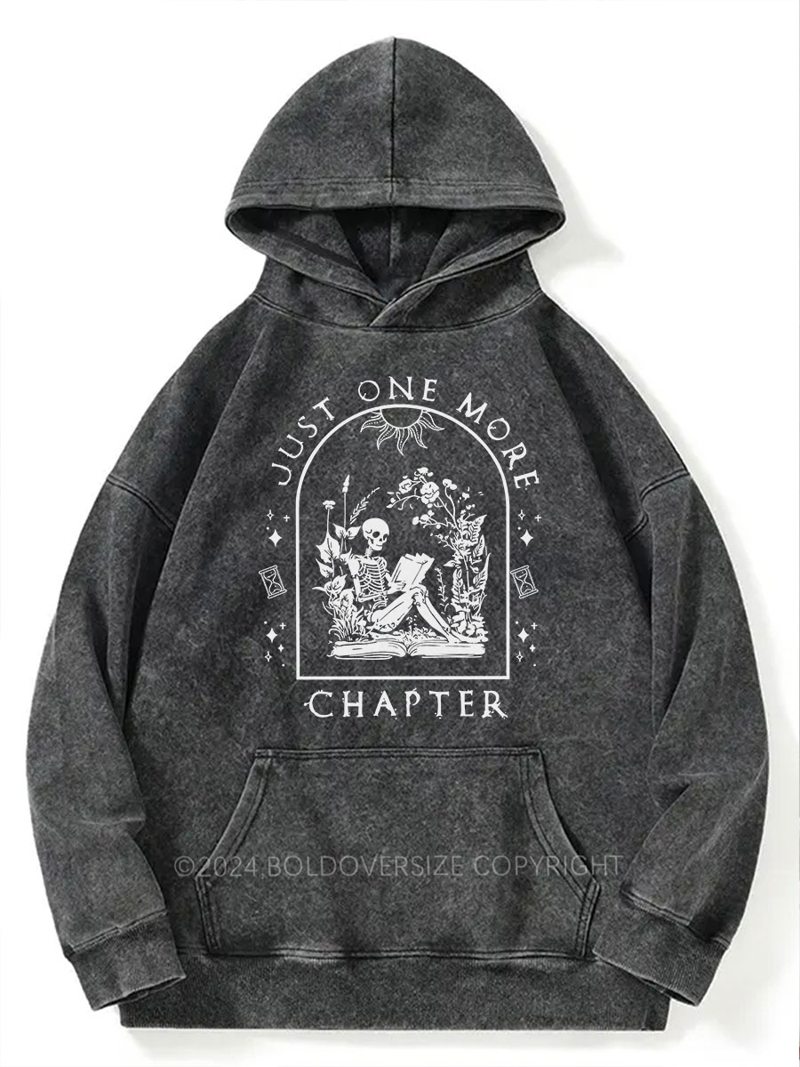 Vintage One More Chapter Washed Hoodie